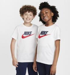 T-Shirt Enfants Nike Sportswear Futura blanc