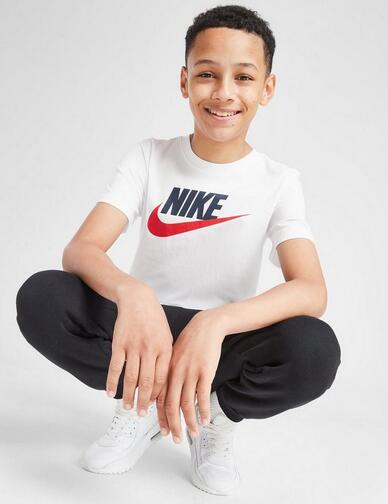 T-shirt junior nike bianco 3/4