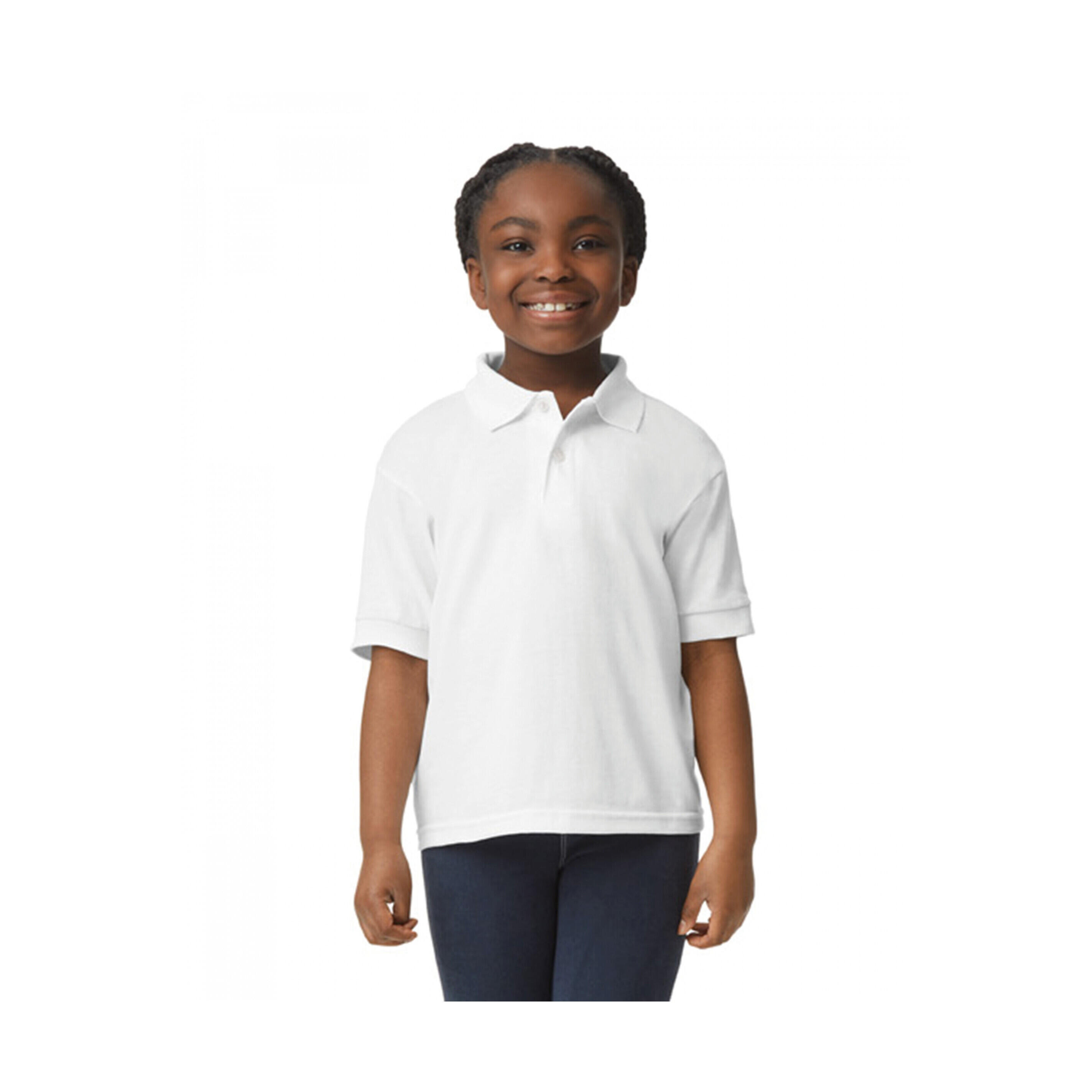 Polo-Shirt Jersey Kind Gildan Dryblend 3/5