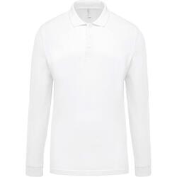 Polo manches longues Kariban Piqué