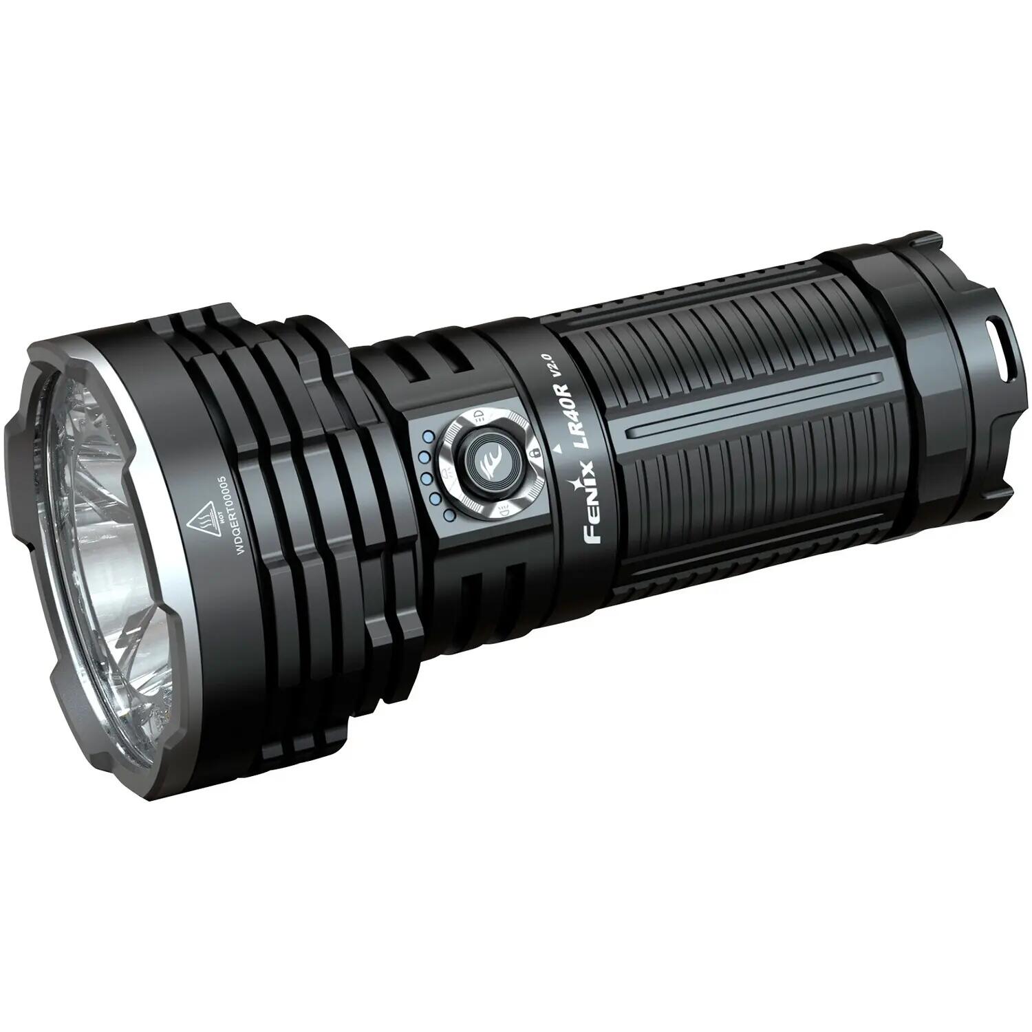 Lampe de recherche FENIX LR40 V2 - 15 000 lumens, blanche - rechargeable USB 3/5