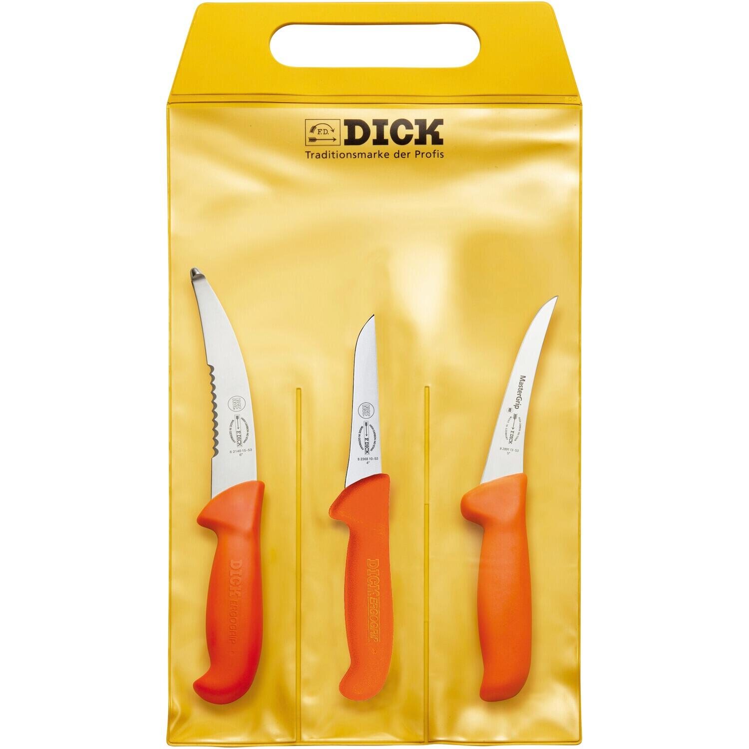Messer-Set Jagd Outdoor ErgoGrip – 3-teilig 2/2
