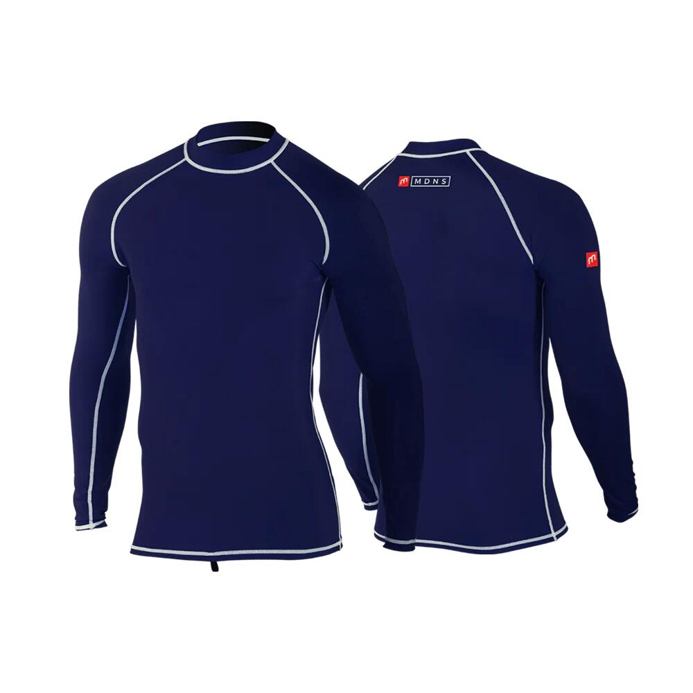 Mdns - Colorblock - Lycra L/s Upf 50 Surf Homme - Sous Combinaison - Bleu - Xs - Decathlon