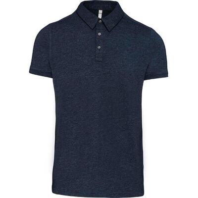Poloshirt met korte mouwen kariban jersey