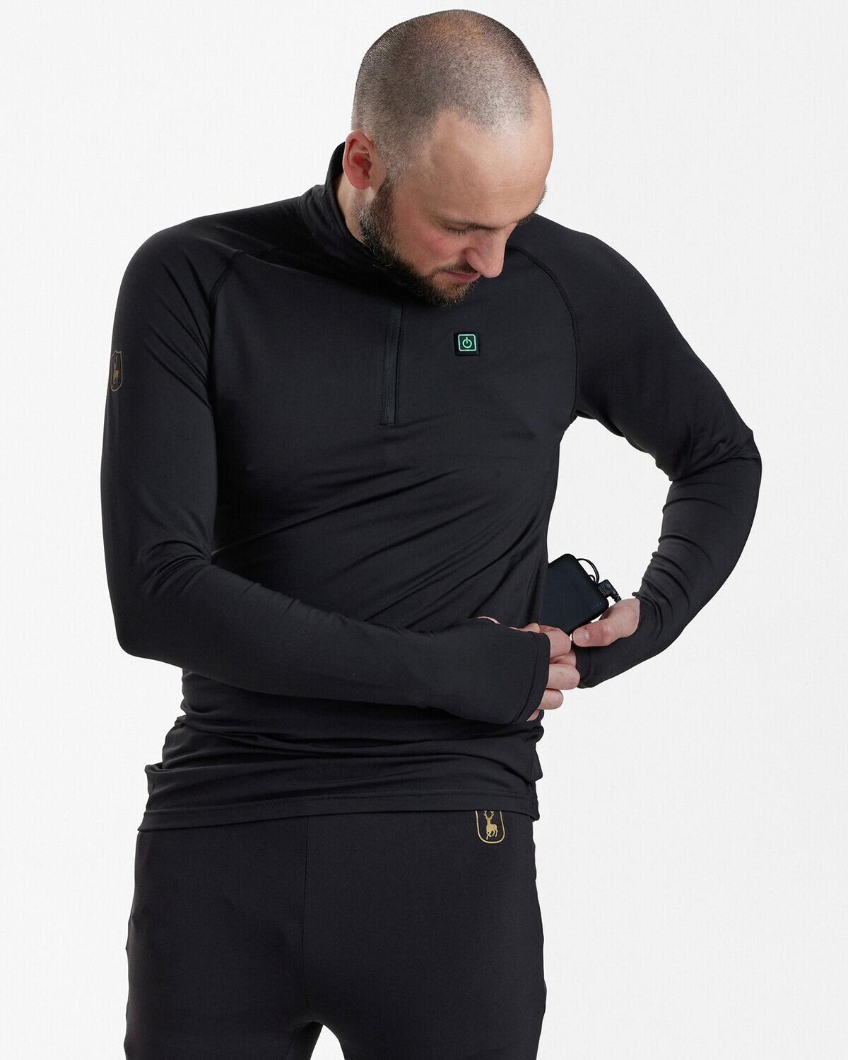 Heat Langarmshirt Half-Zip 6/7