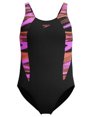 Meisjesbadpak speedo hyperboom splice muscleback