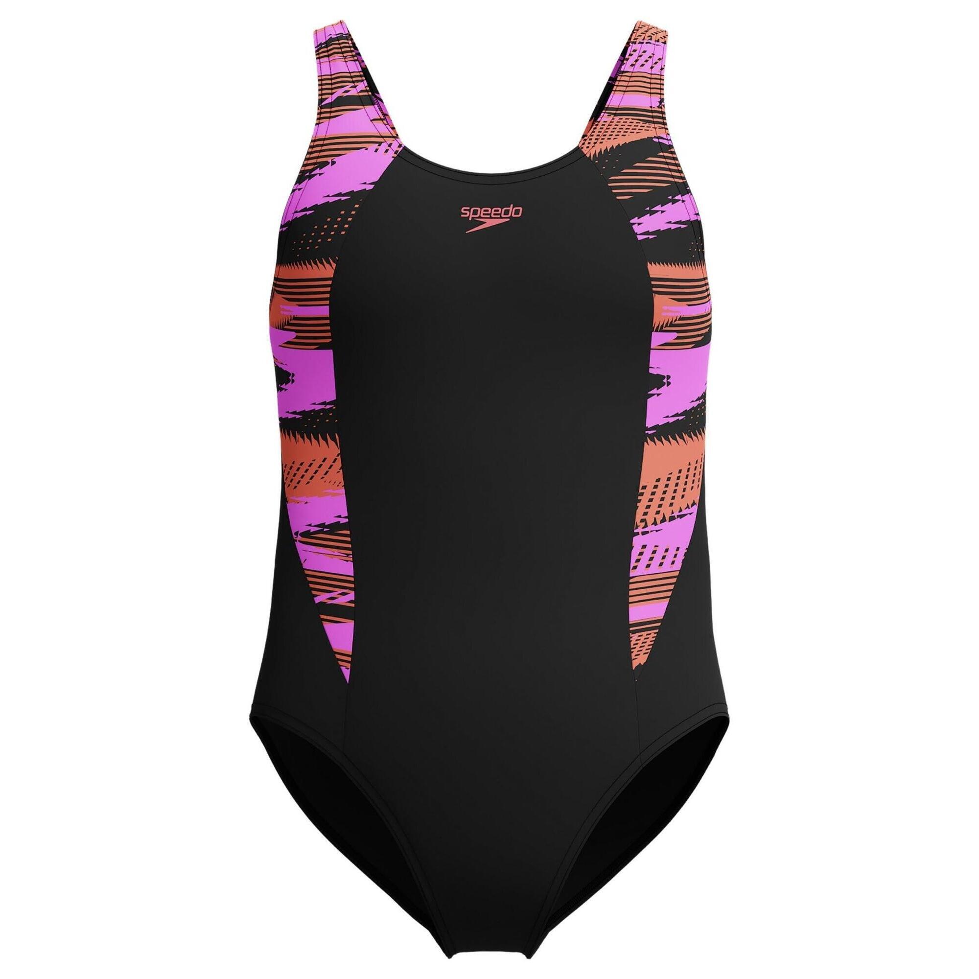 Strój kąpielowy jednoczęściowy dziewczęcy na basen Speedo HyperBoom