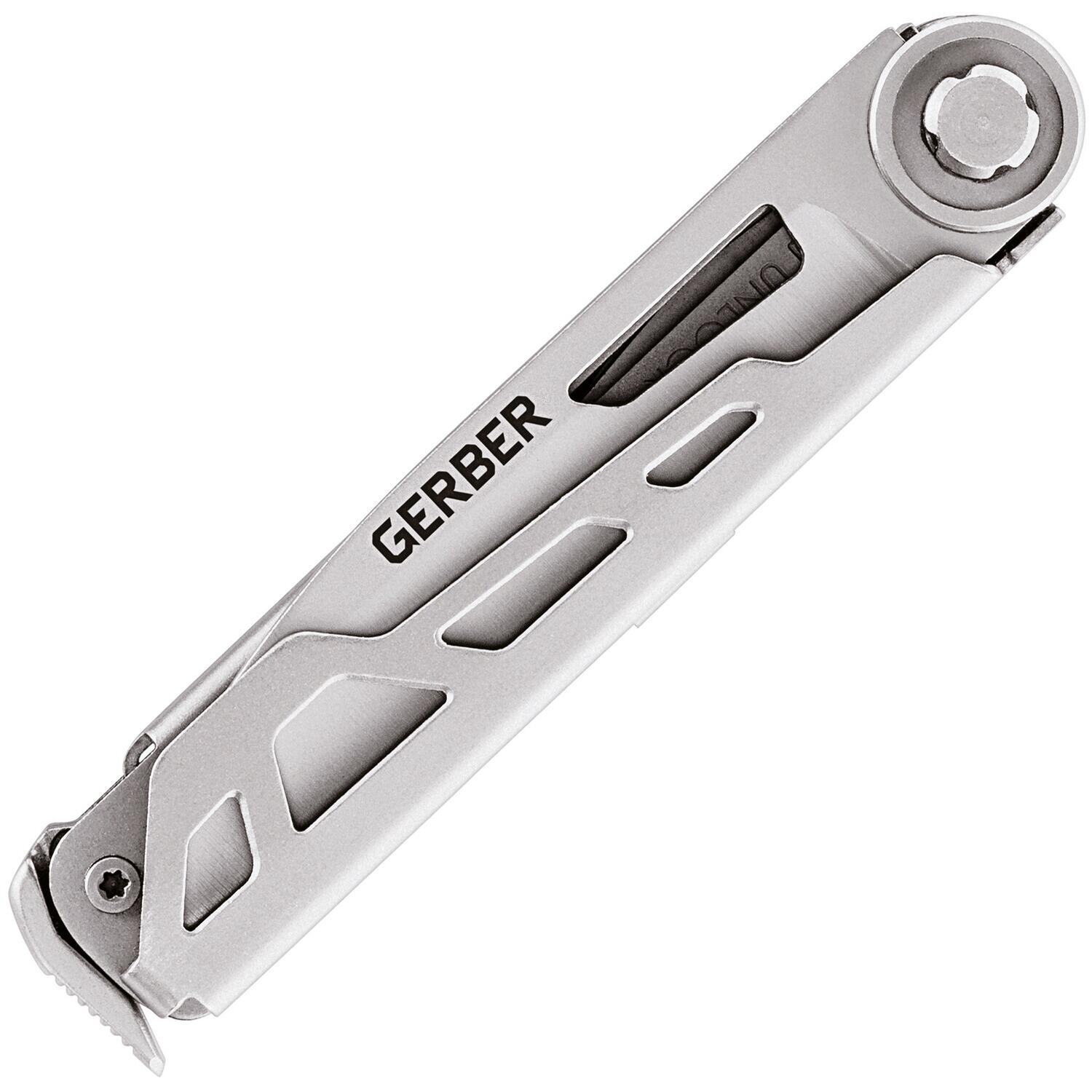 Multi-outil Gerber Armbar Drive Orange compact lame 5 cm acier aluminium anodisé 3/4