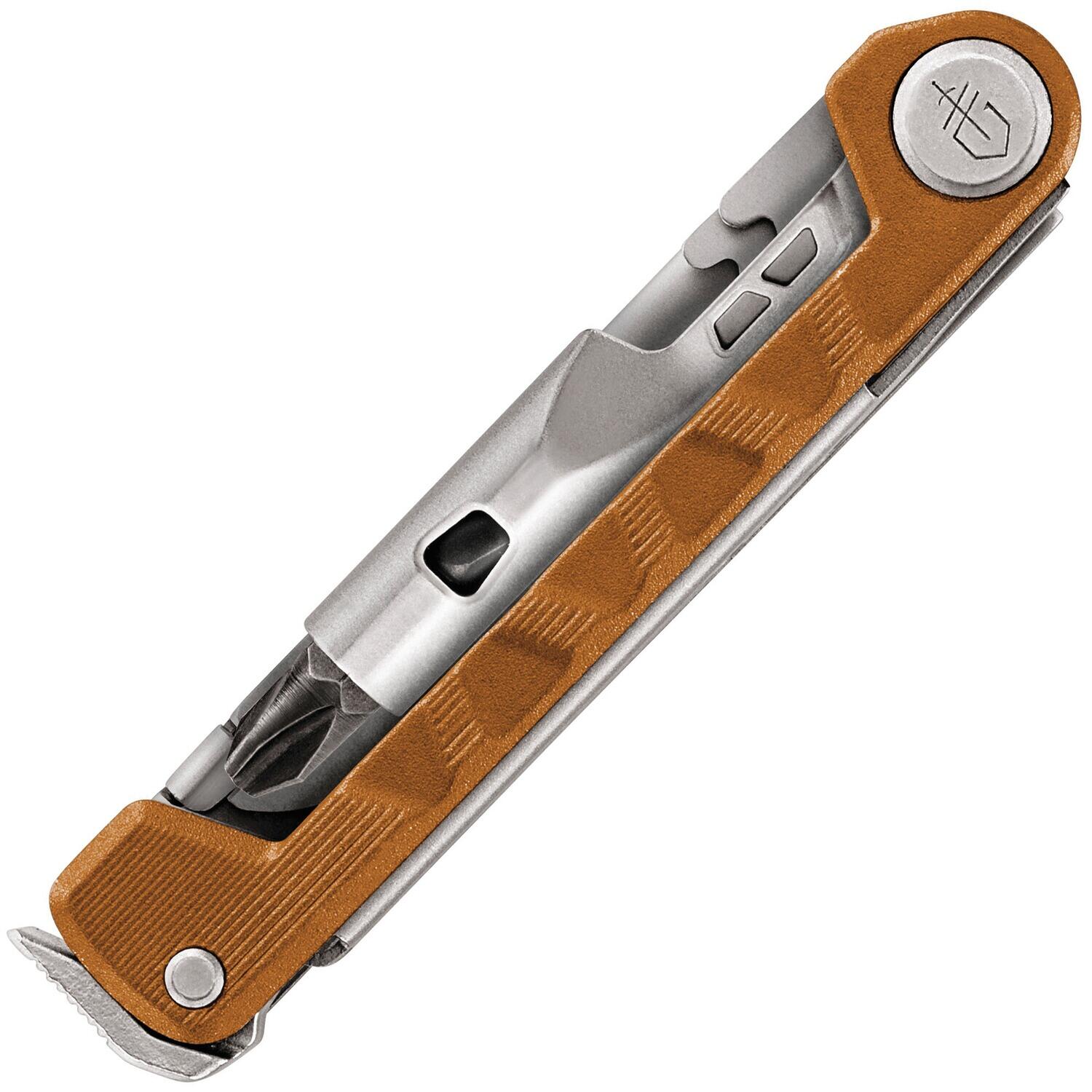 Multi-outil Gerber Armbar Drive Orange compact lame 5 cm acier aluminium anodisé 4/4