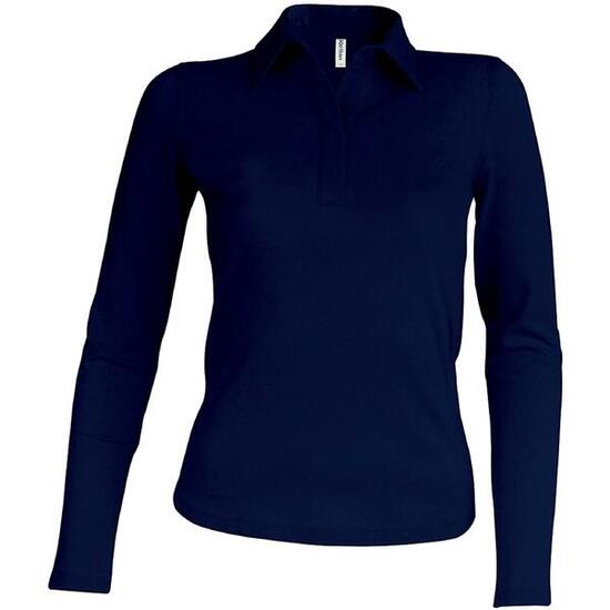 Polo femme manches longues Kariban