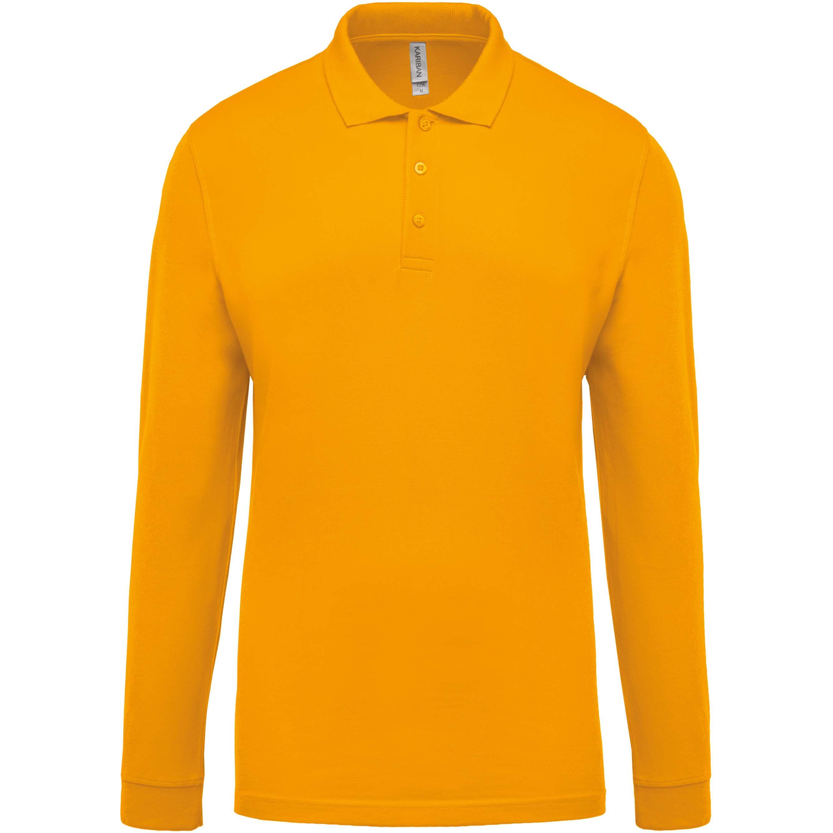 Kariban - Polo Manches Longues Kariban Piqué - Polo Manches Longues - Jaune - 40 M - Decathlon