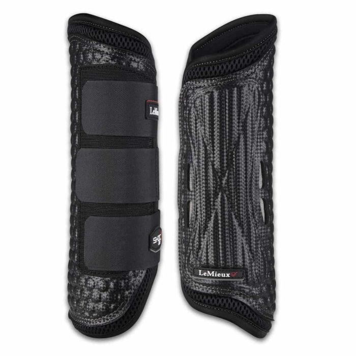 LEMIEUX Lemieux Lmx Shoc Air Cross Country Beenbeschermers Achterbenen Zwart