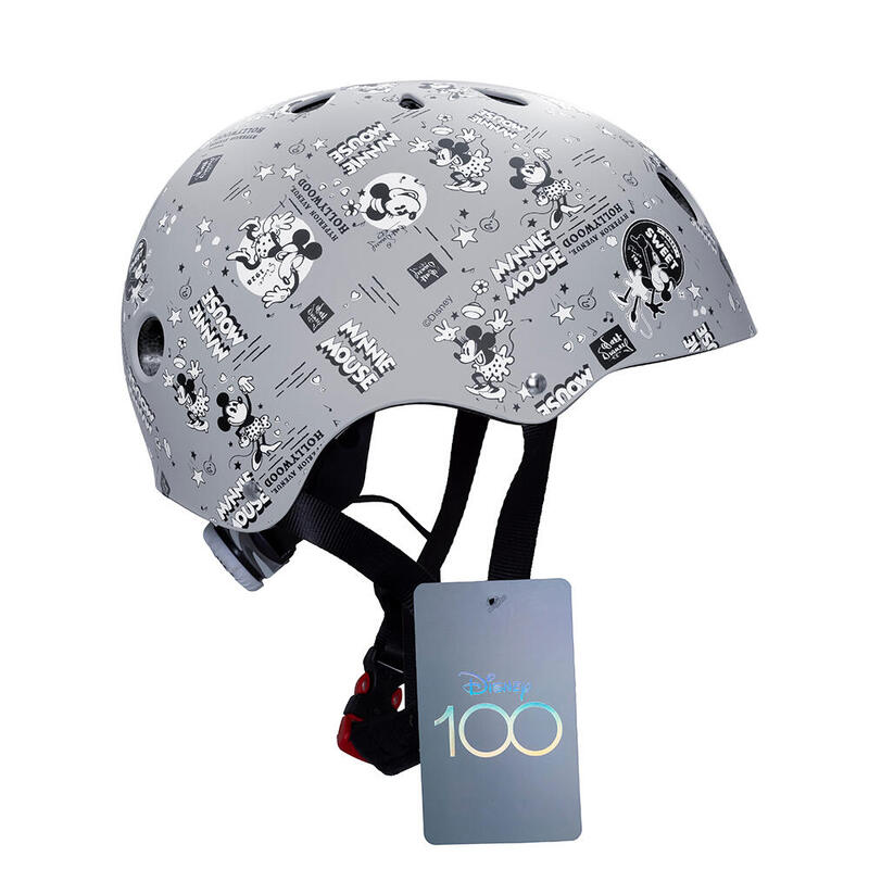 Casque Enfant Vélo Filles Garçons Minnie Mouse Casque Vélo Skate Step