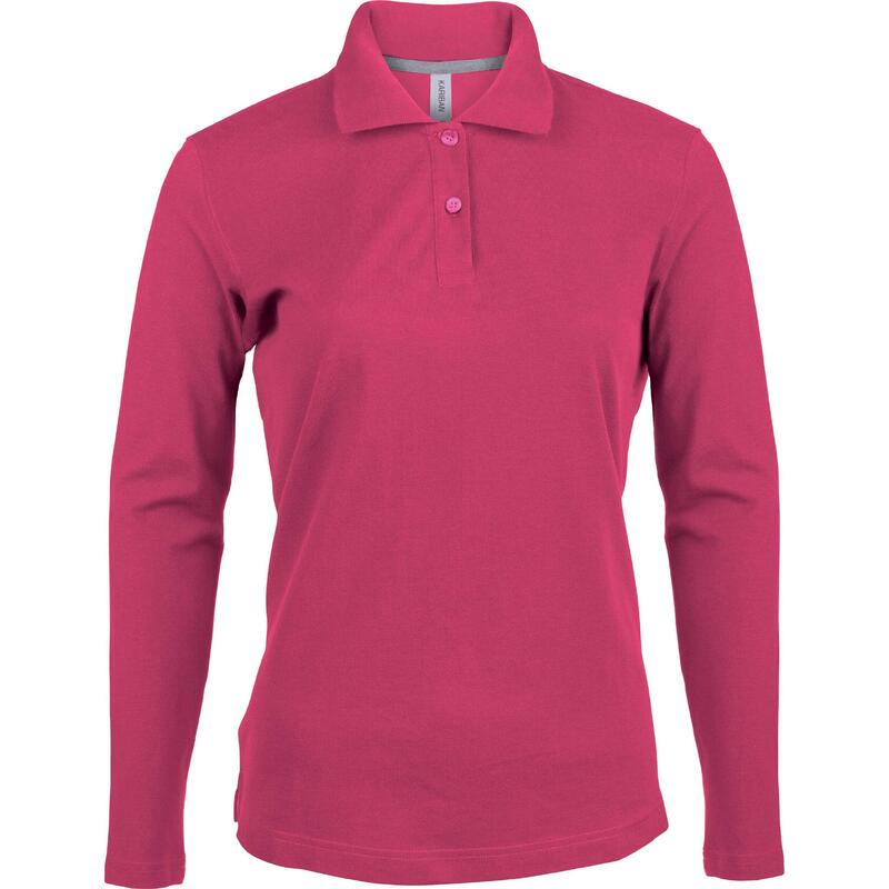 Polo femme manches longues Kariban