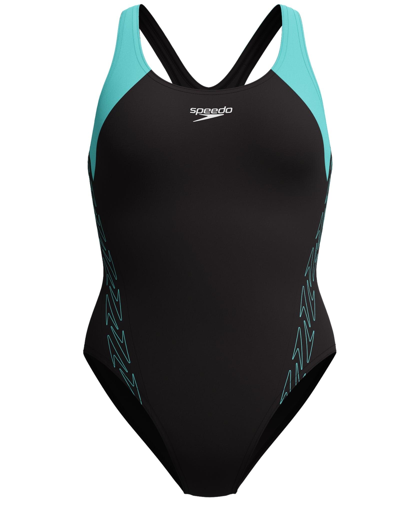 Speedo Hyperboom Racerback Badeanzug Damen 1/5