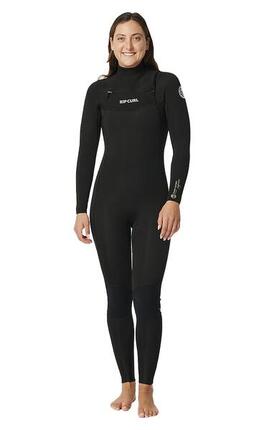 Combinaison surf femme - zip poitrine - Dawn Patrol 4/3 mm Performance