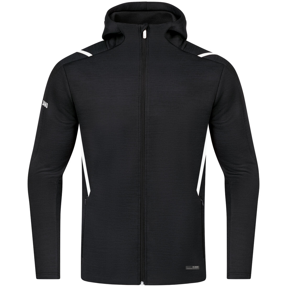Jako - Veste Femme Jako De Loisir À Capuche Challenge - Veste - Blanc|noir - Decathlon