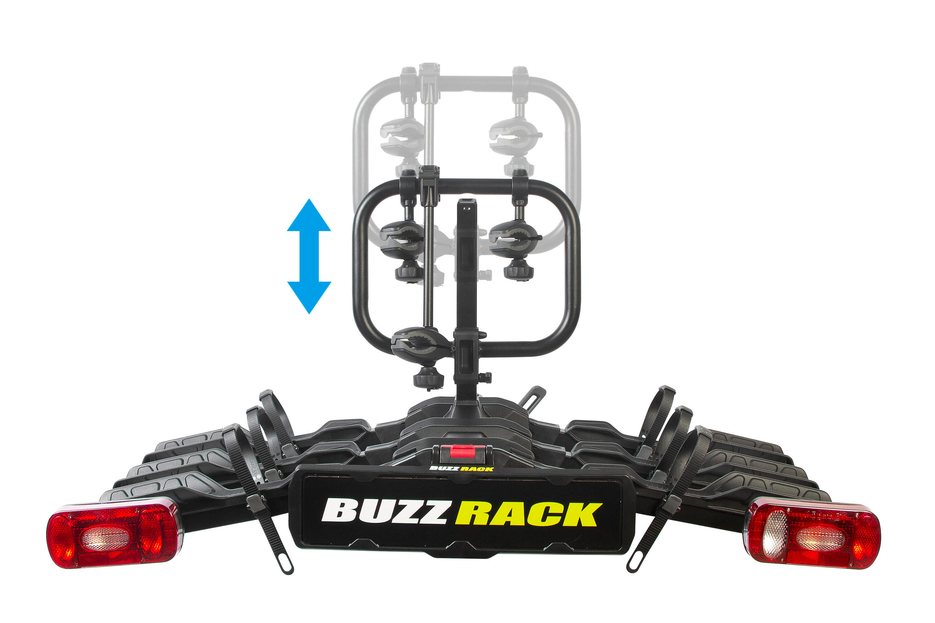 BUZZRACK Suporte para bicicletas dobrável E-Scorpion LITE 3 3 bicicletas eléctricas