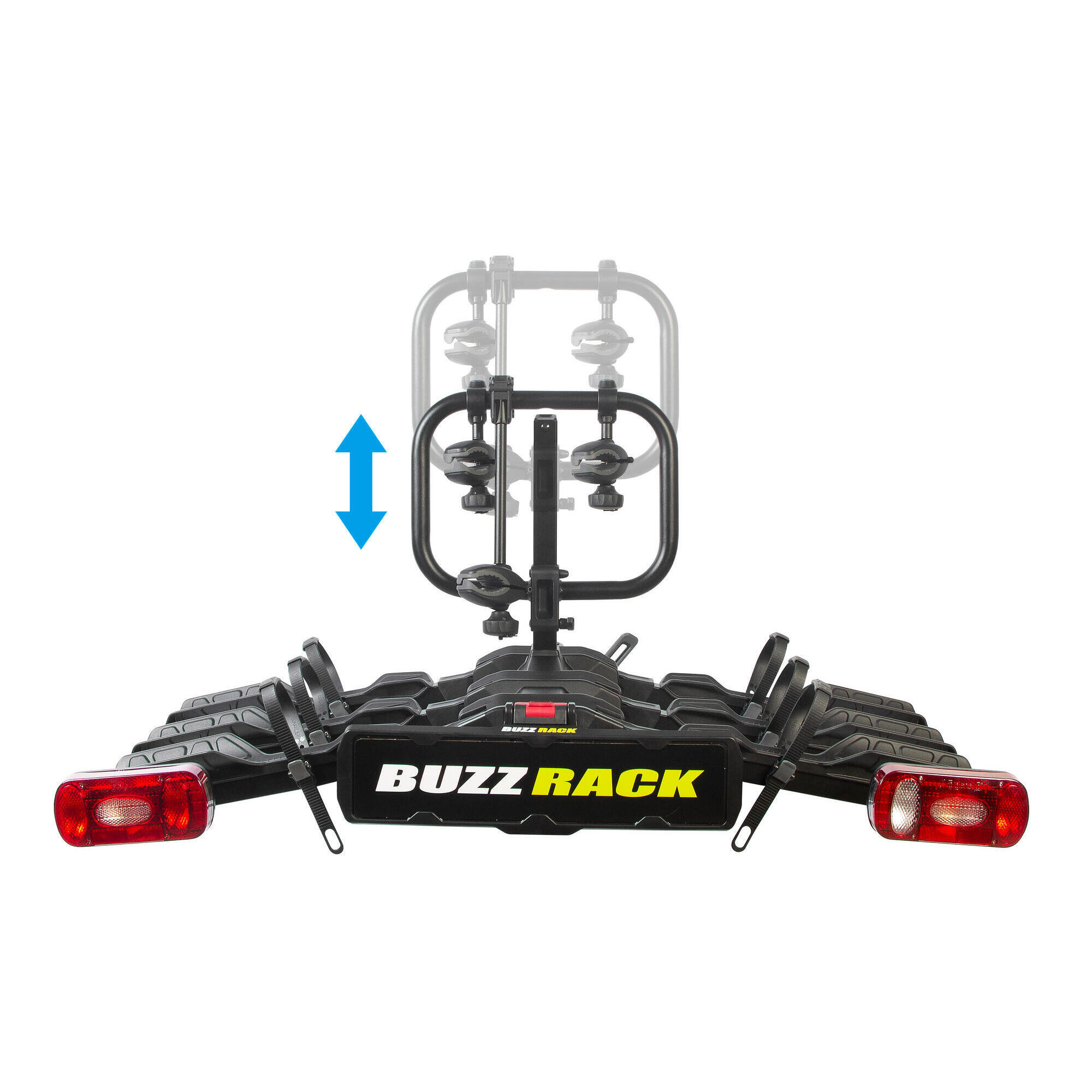 E-Scorpion LITE 3 składany bagażnik rowerowy na 3 rowery elektryczne