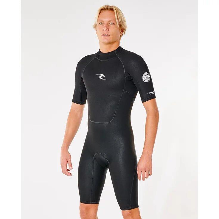 Rip Curl - Shorty Néoprène Homme - Zip Dorsal - Freelite 2/2 Mm - Combinaison Shorty - Noir - 38 S - Decathlon