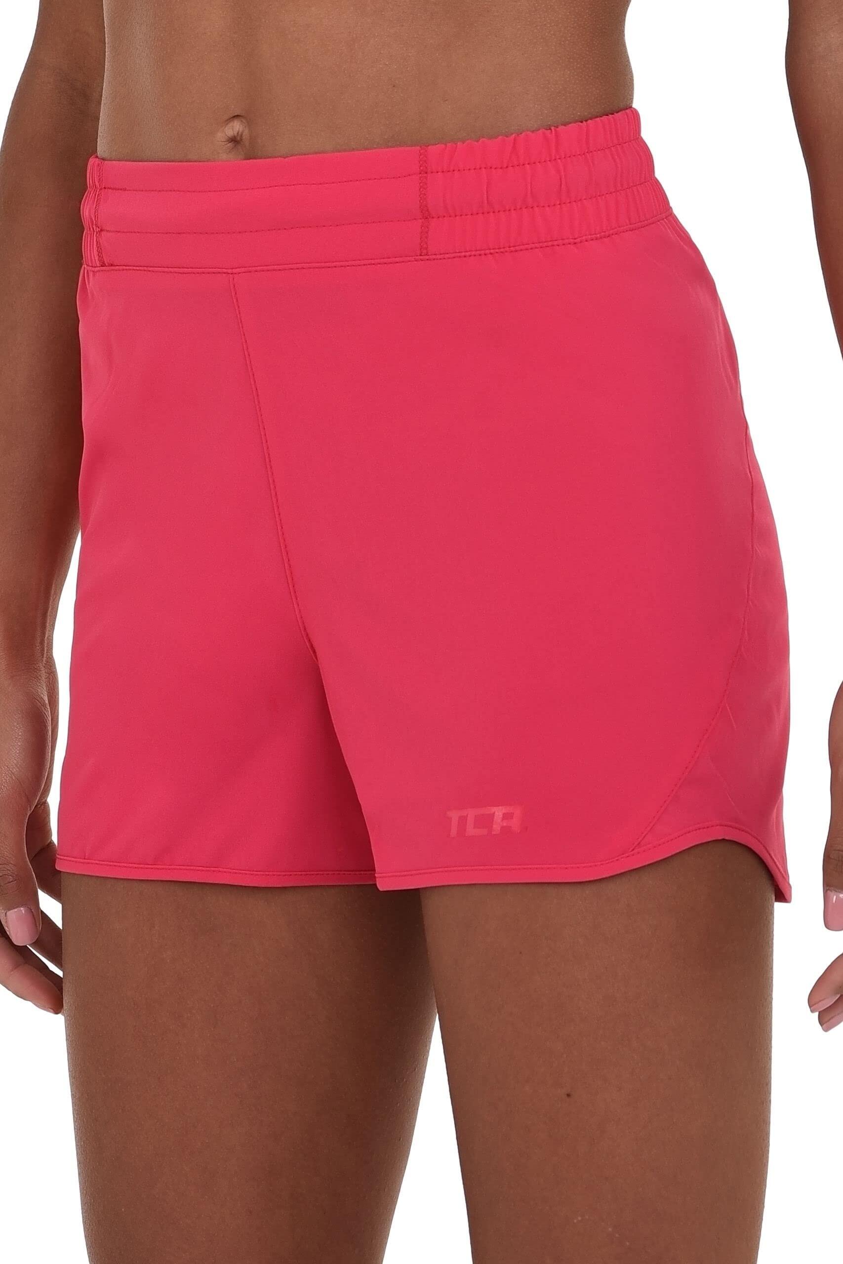 TCA Pantaloncini da corsa Pulse da donna con tasca con zip