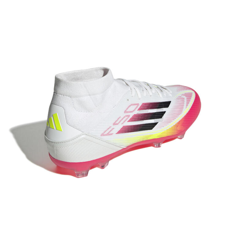 Ghete fotbal adidas F50 League FG/MG MID Pure Victory Pack