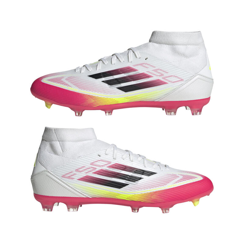 Ghete fotbal adidas F50 League FG/MG MID Pure Victory Pack