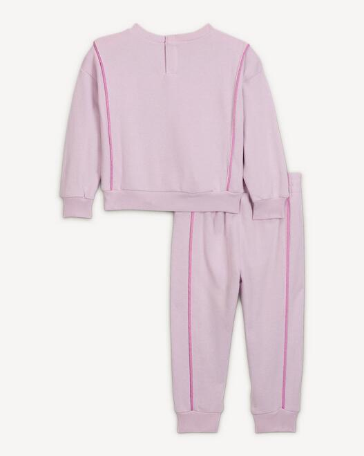 Tuta bambina nike doll french terry - rosa 2/3