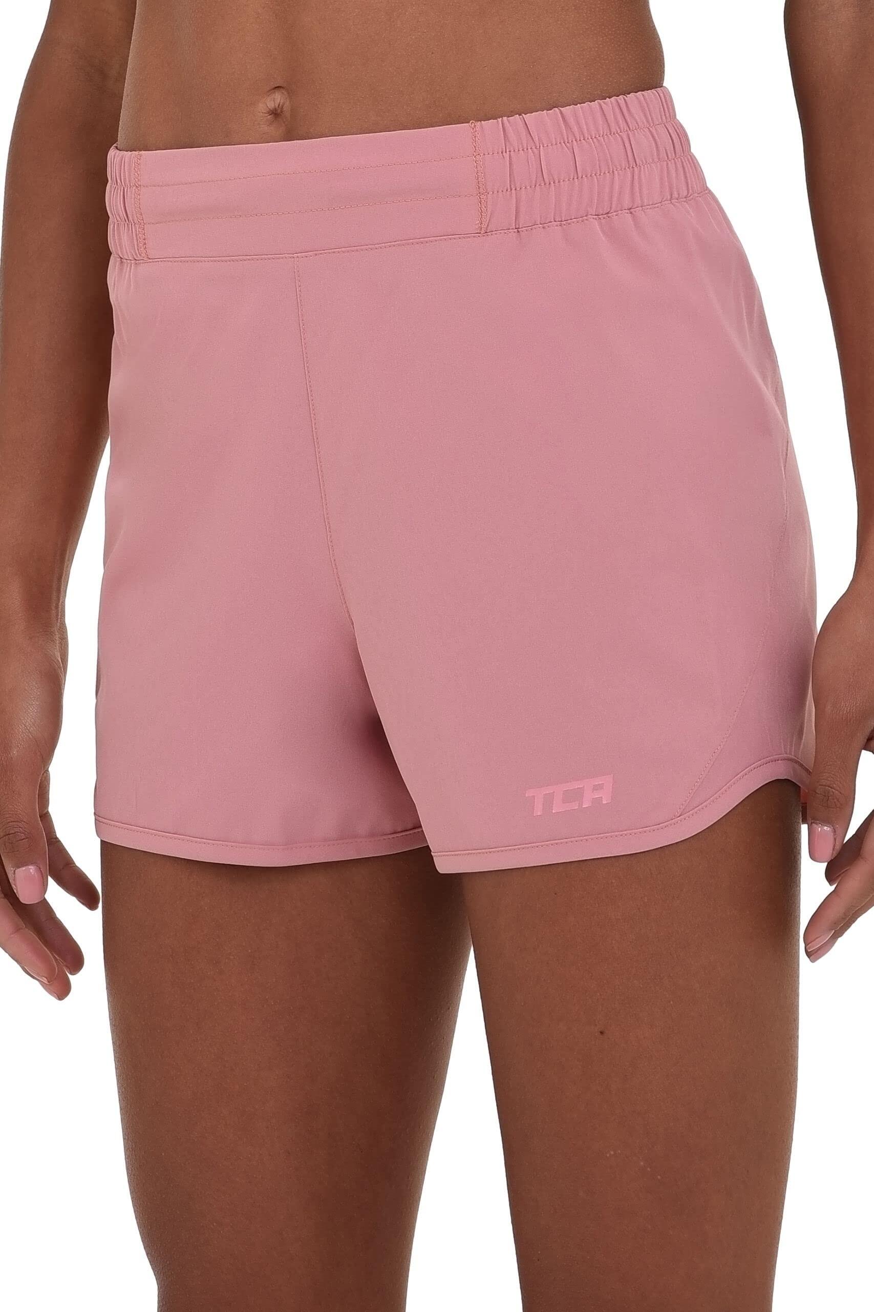 TCA Pantaloncini da corsa Pulse da donna con tasca con zip