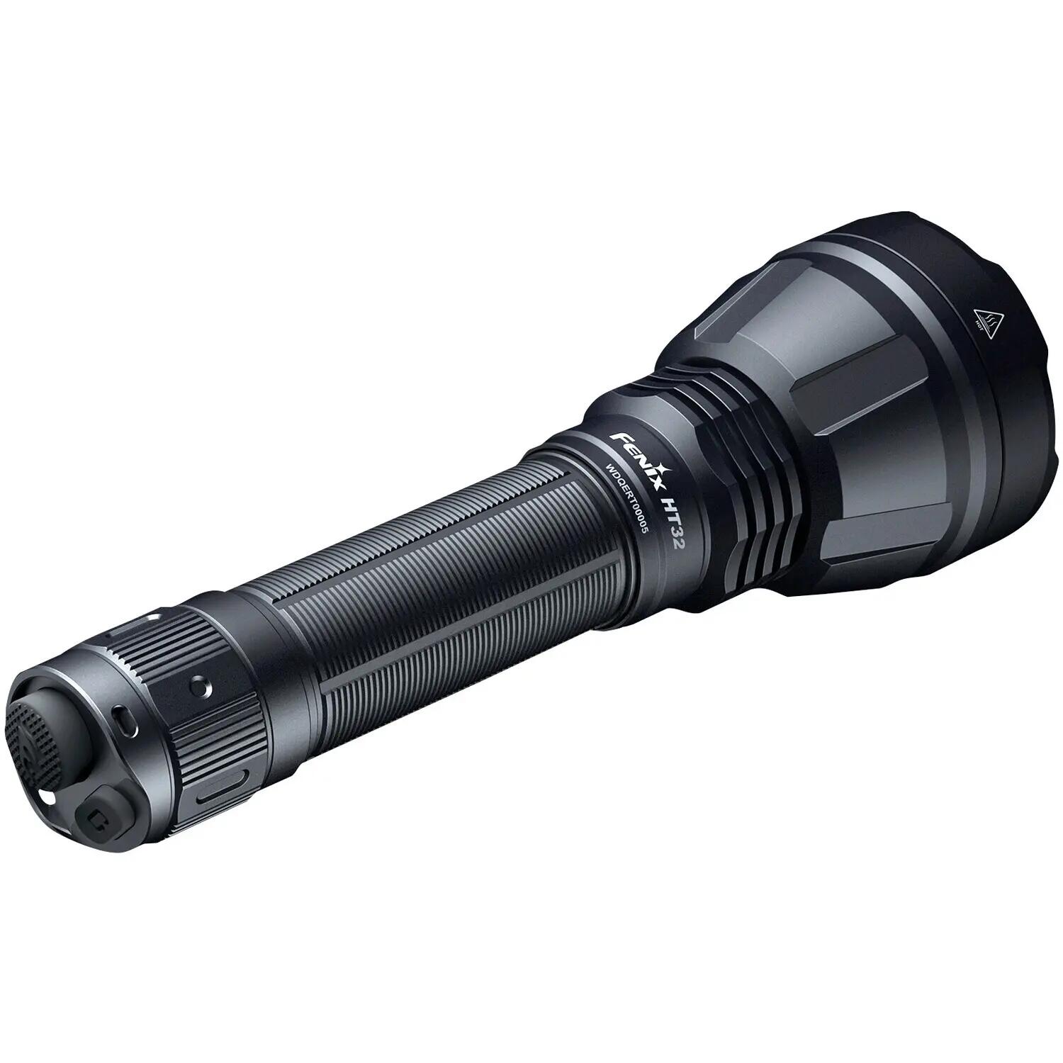 Lampe de poche - Chasse - 2500 lm, portée 640 m - HT32 - Noir 3/4