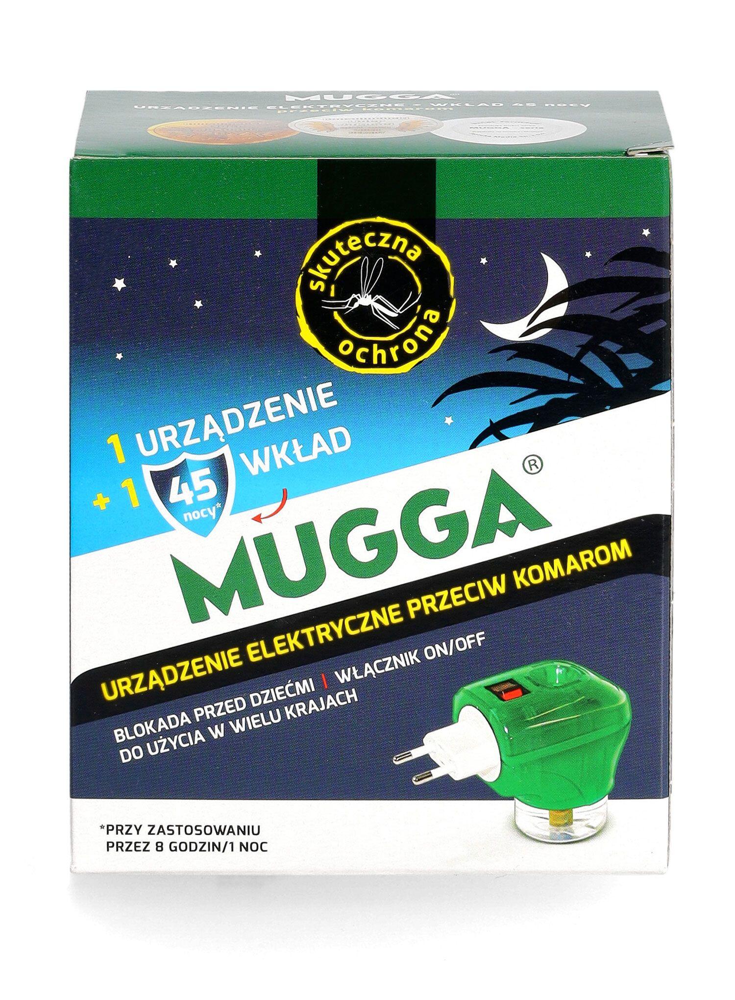 Muggen-elektrofumigator + Mugga-patroon 45 nachten 3/7