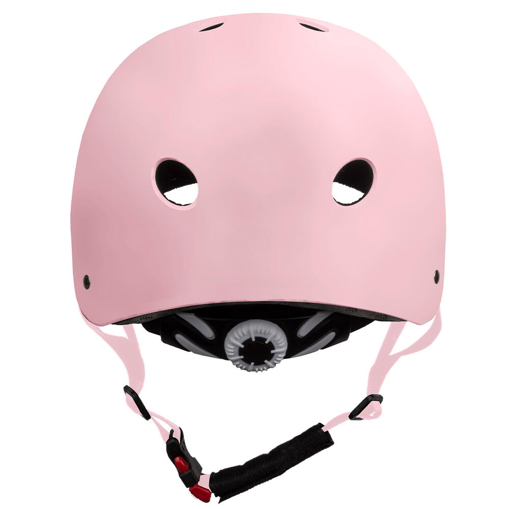 Kask rowerowy dla dzieci, dziewczęcy, różowy, 52-56 cm 5/5