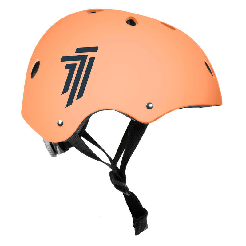 Casque cycliste enfant Orange 52-56 cm Casque Skate Step vélo