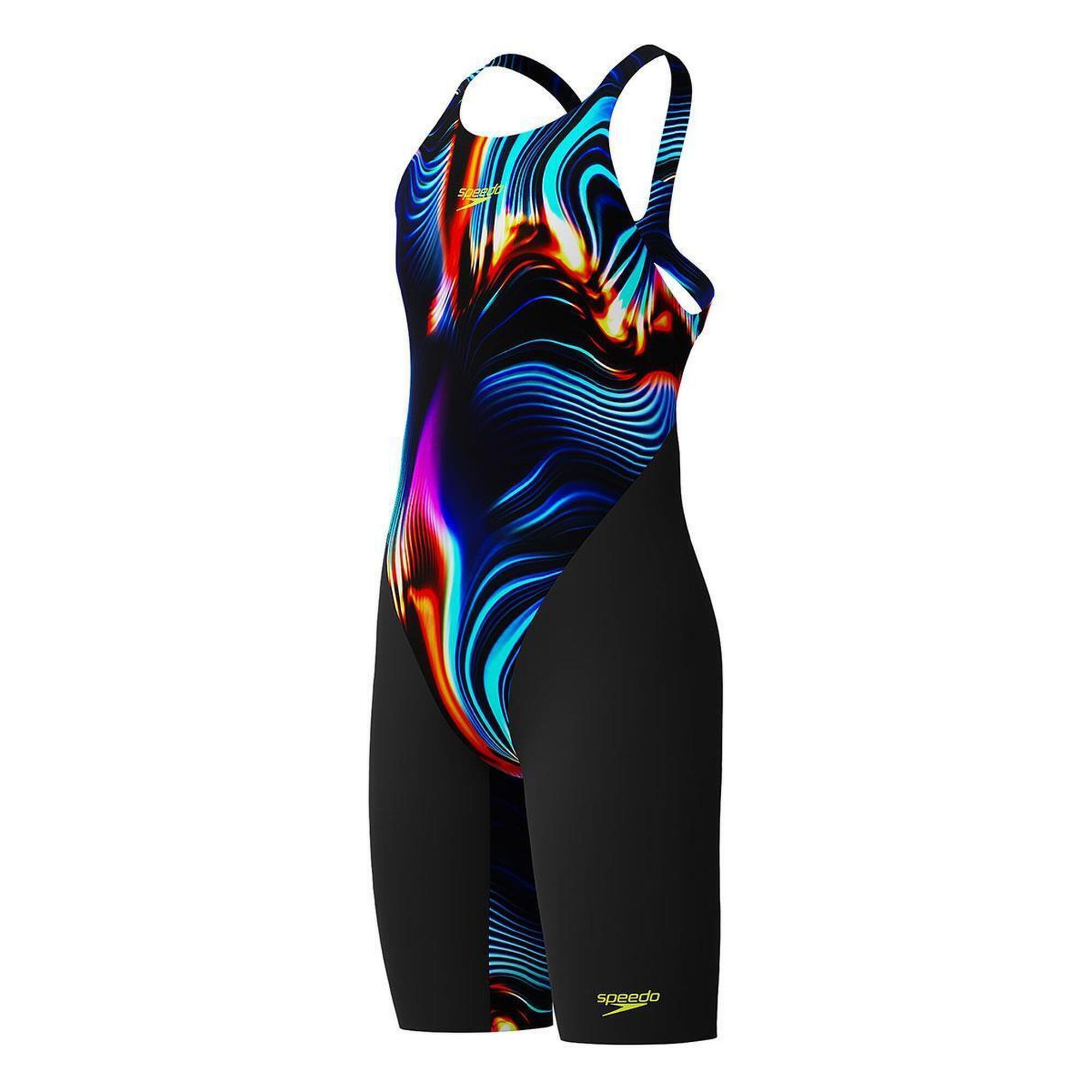 Strój kąpielowy startowy dla dziewczynek Speedo End Max OpenBack