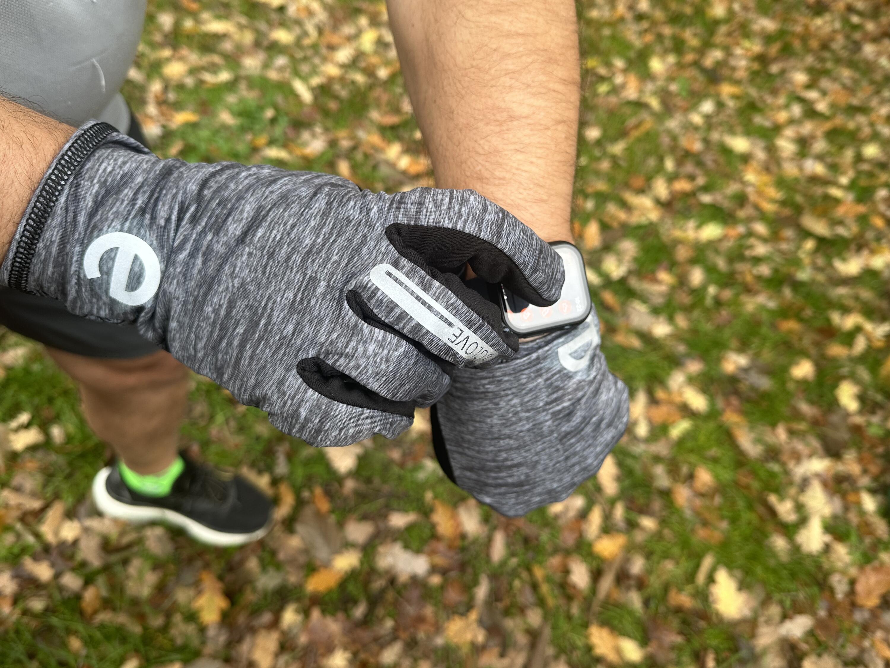 eGLOVE RUN - Unisex Lightweight Touchscreen Running Gloves 6/7