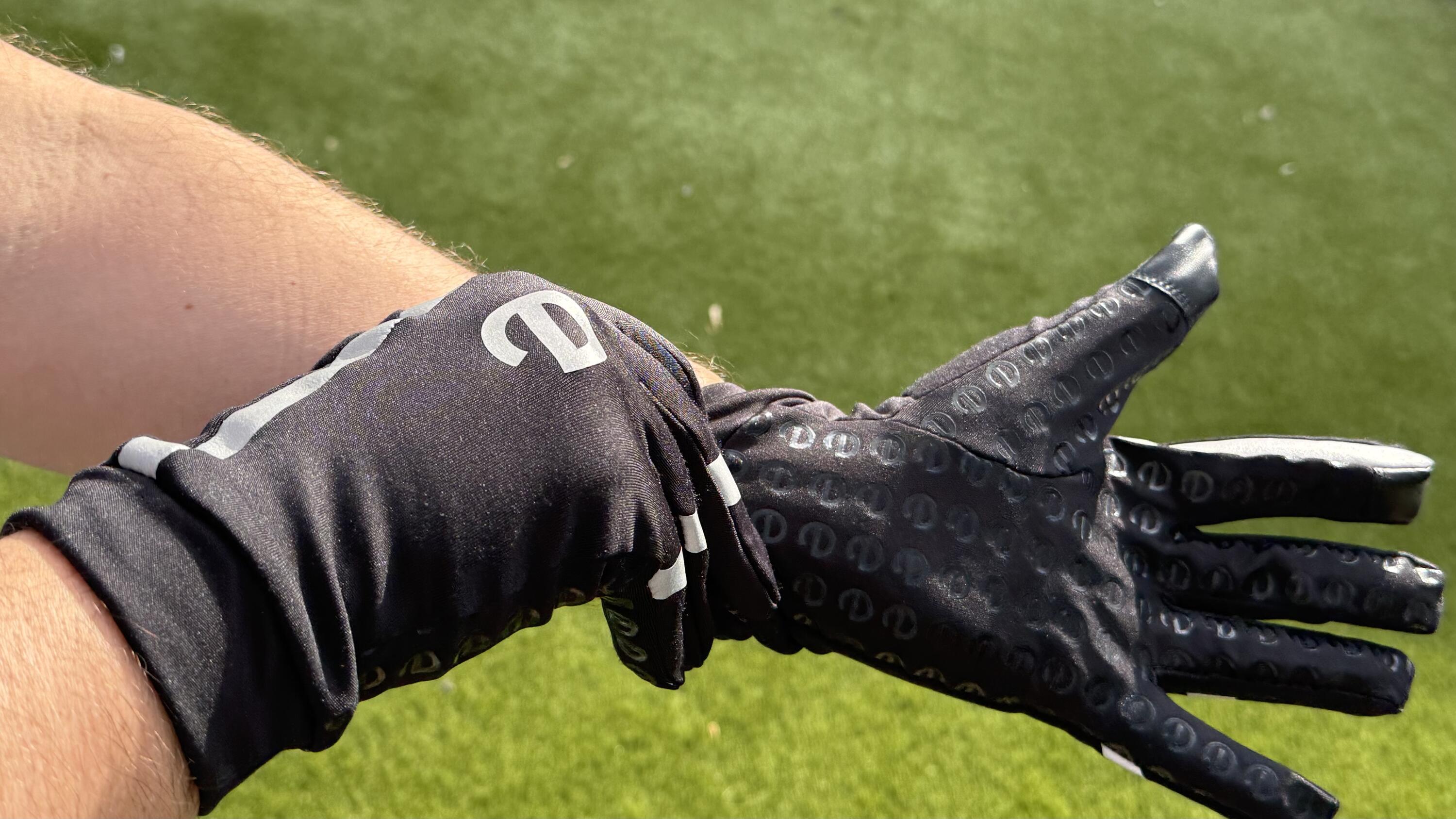 eGLOVE RUN Hi-Vis - Lightweight Hi-Vis Touchscreen Running Gloves 6/7