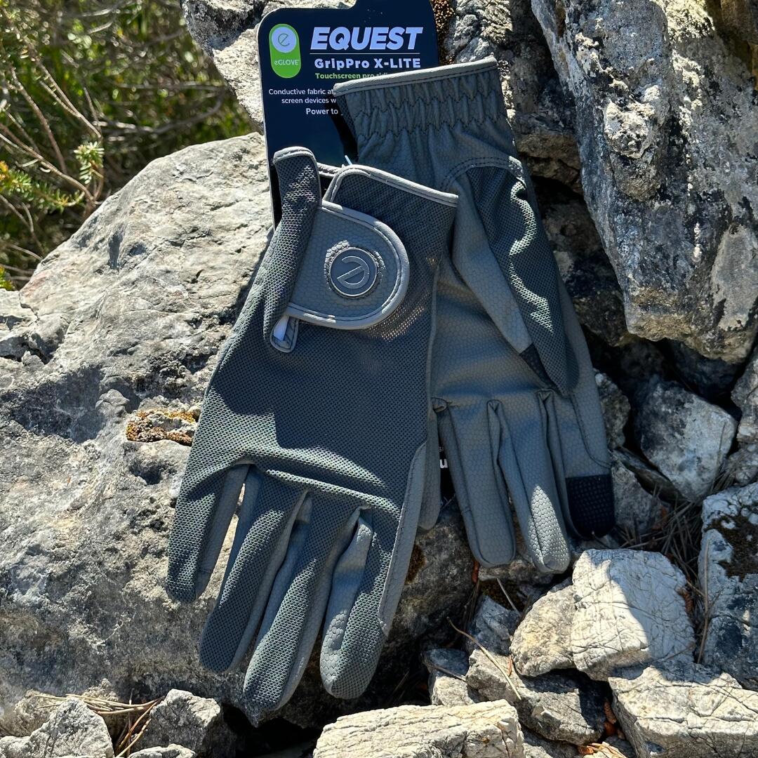 eGLOVE eQUEST GripPrp X-LITE - Grey Regular 7/7