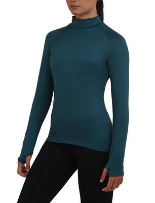 Dames super thermisch ondershirt - opstaande kraag
