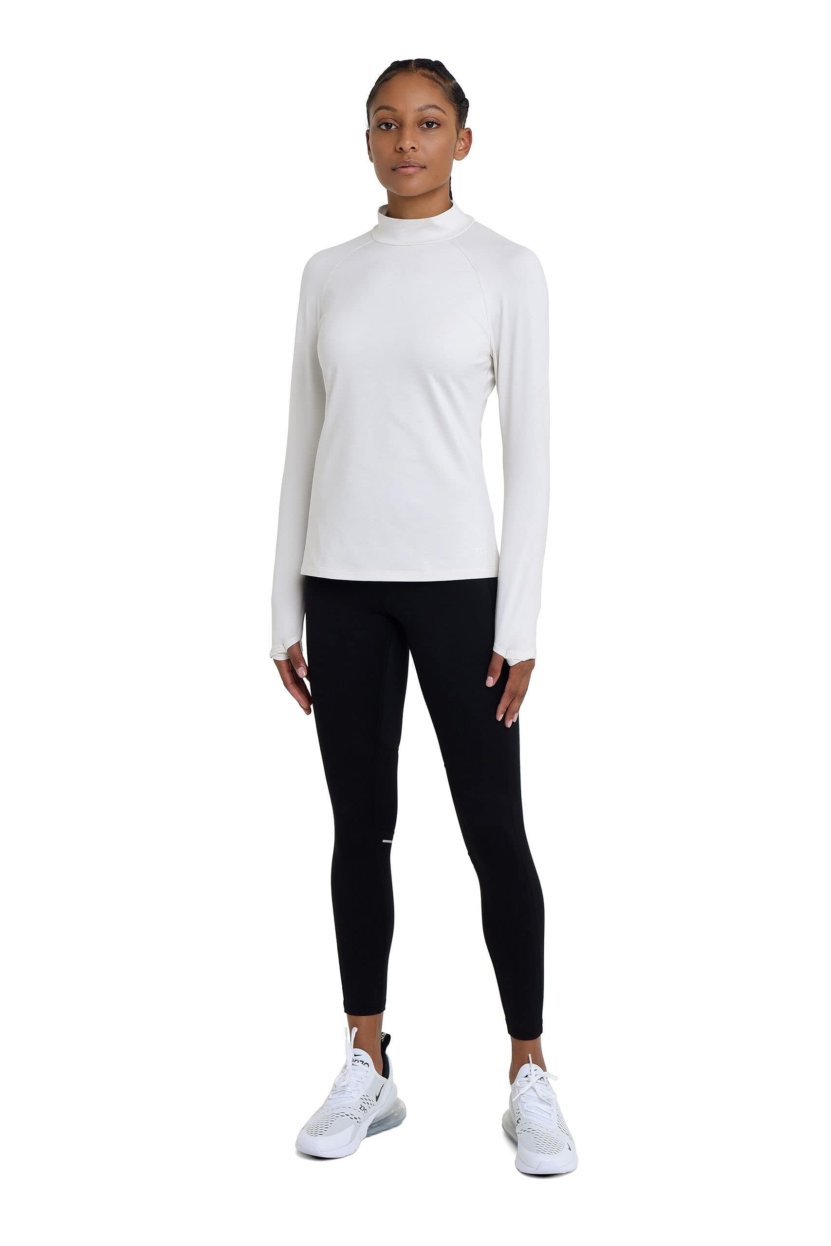 Women's SuperThermal Baselayer Long Sleeve Mock Neck Top 5/6
