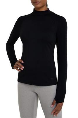 Dames super thermisch ondershirt - opstaande kraag