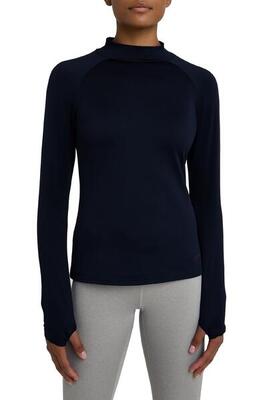 Dames super thermisch ondershirt - opstaande kraag