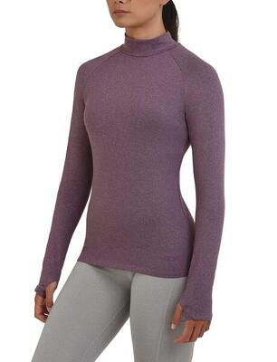 Dames super thermisch ondershirt - opstaande kraag