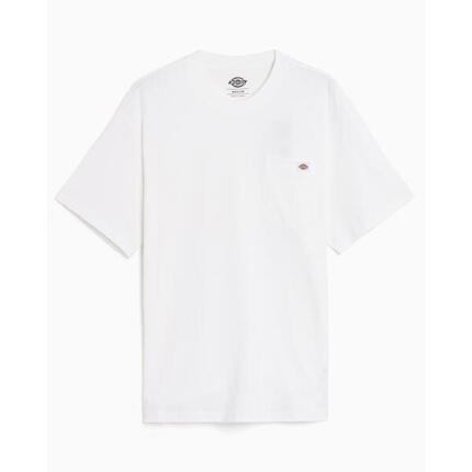 Camisetas Hombre Dickies Luray Pocket Tee Blanco