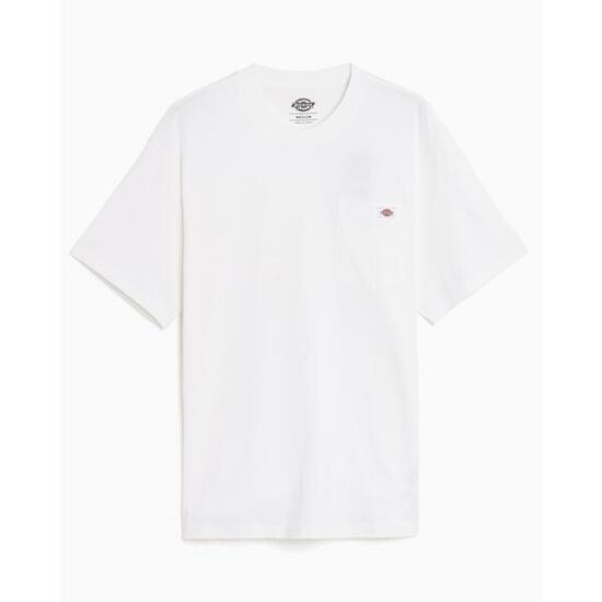 Camisetas Hombre Dickies Luray Pocket Tee Blanco