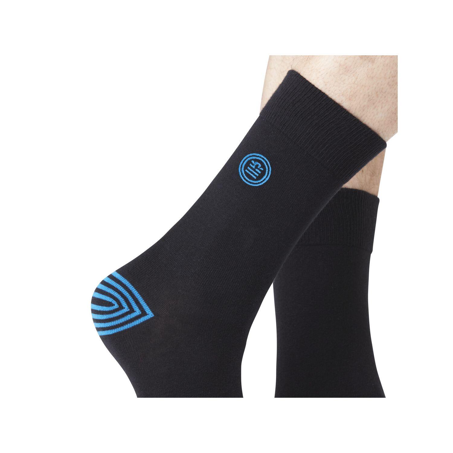 Lot de 6 Paires de Chaussettes de ville coton homme 2/5