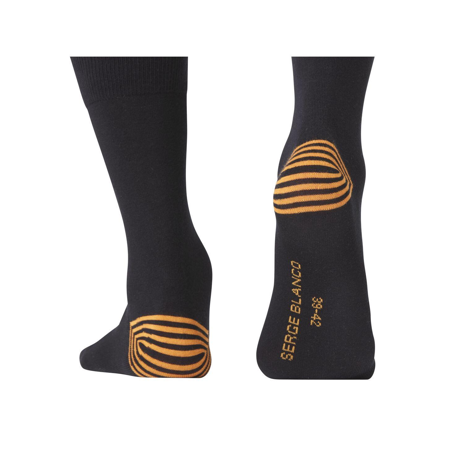 Lot de 6 Paires de Chaussettes de ville coton homme 4/5