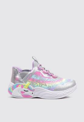 Zapatillas Deportivas Niños Skechers UNICORN DREAMS - STARRY LITE Plateado