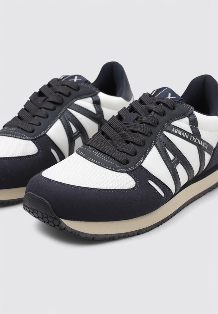 Zapatillas Deportivas Hombre Armani Exchange XUX017 Blanc 3/4