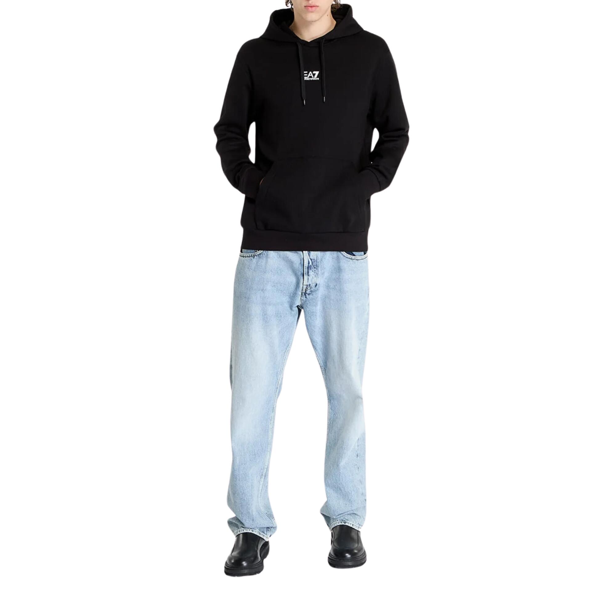 Hoodie Core Identity Zwart - 8NPM37PJVTZ-1200 5/5