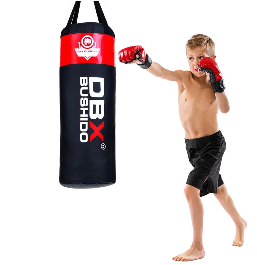 Boxsack Boxhandschuhe + Boxball DBX Bushido Junior 2/7